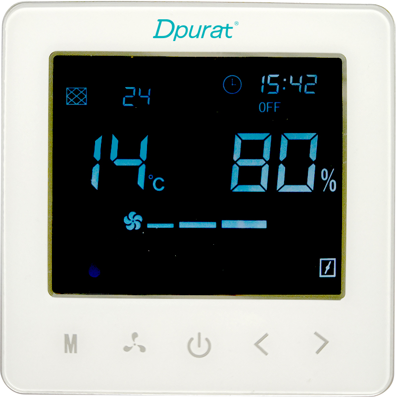 双向流全热交换壁挂新风系统