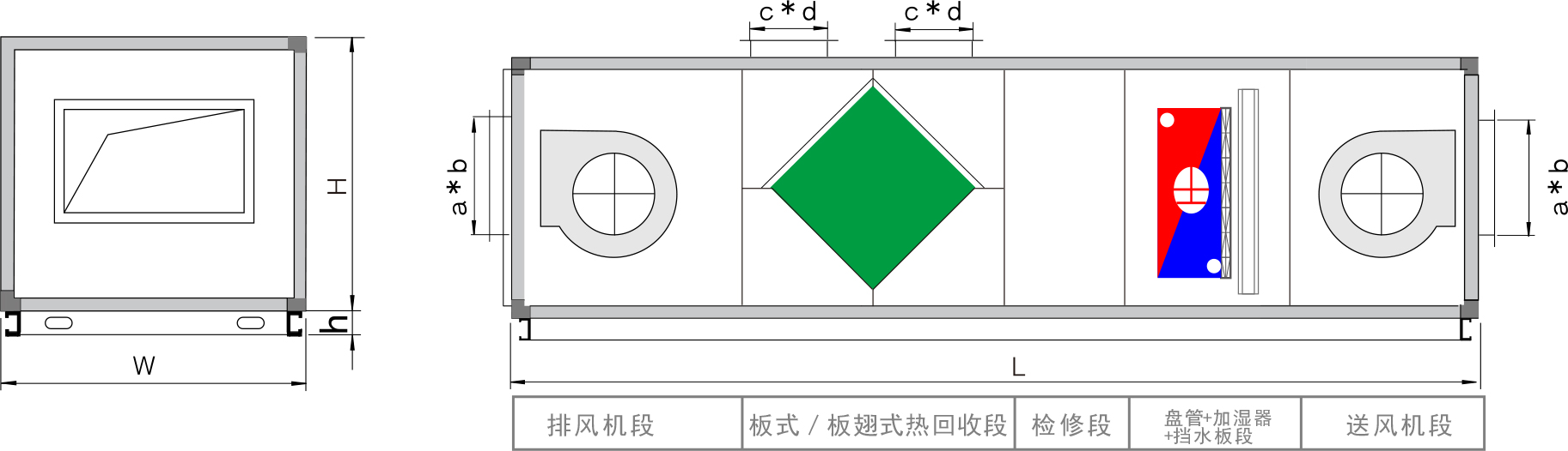 菏泽板翅/板式组合形式